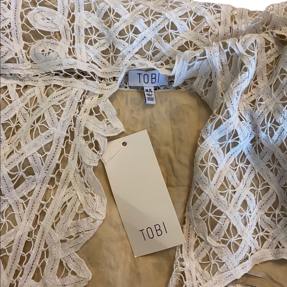 𝅺nwt Tobi Lace short Dress - Picture 2 of 4
